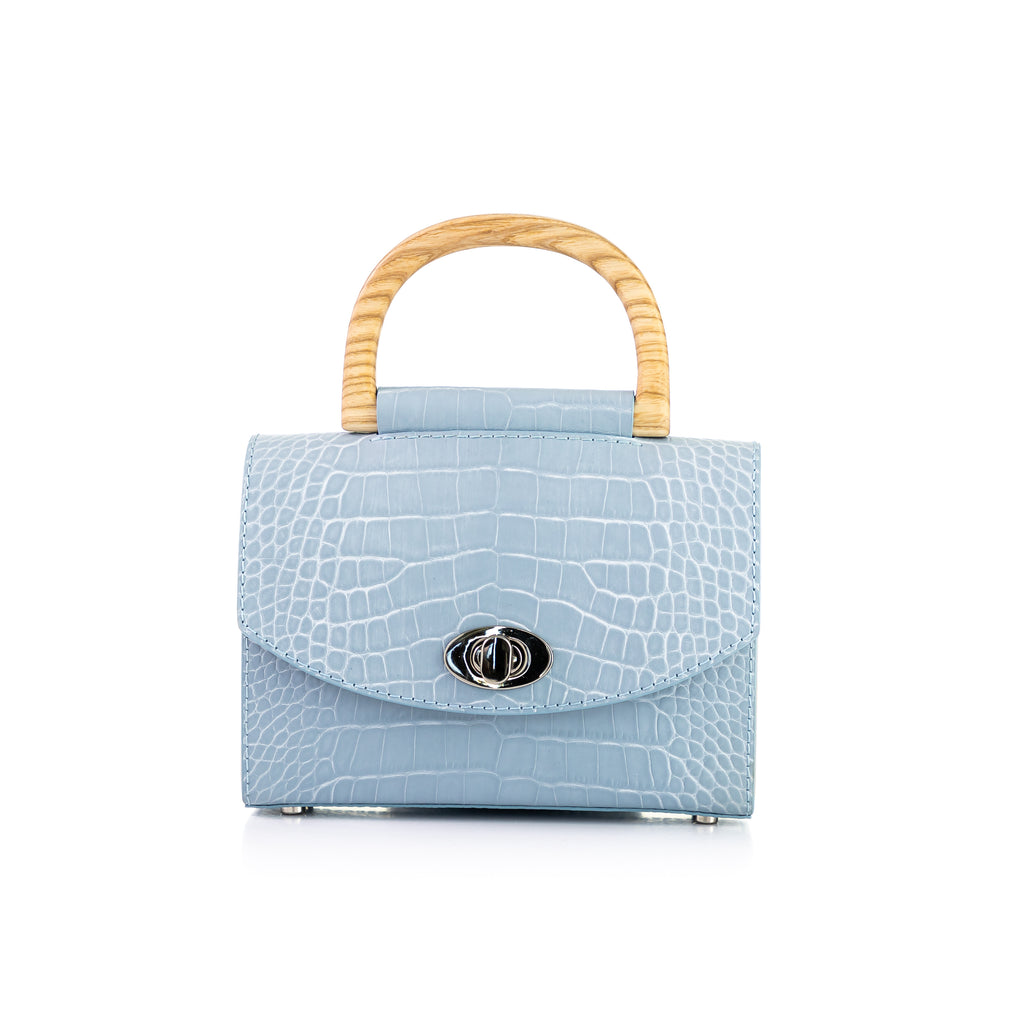 Aurora Mini Blue Croco
