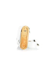 Blizzard White Saffiano