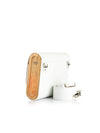 Blizzard White Saffiano