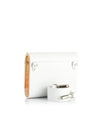 Blizzard White Saffiano