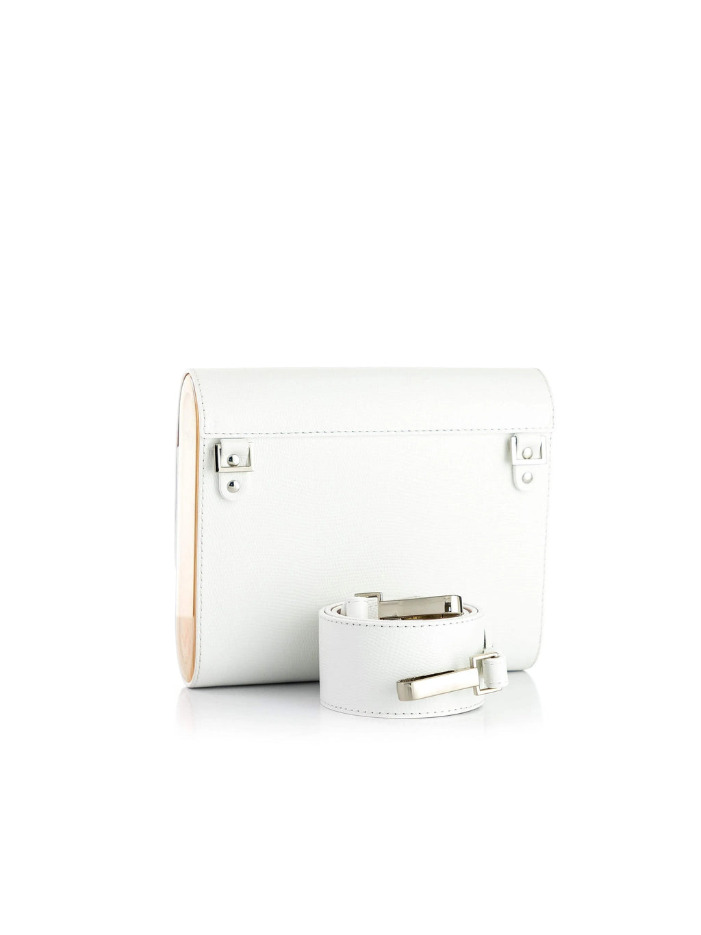Blizzard White Saffiano