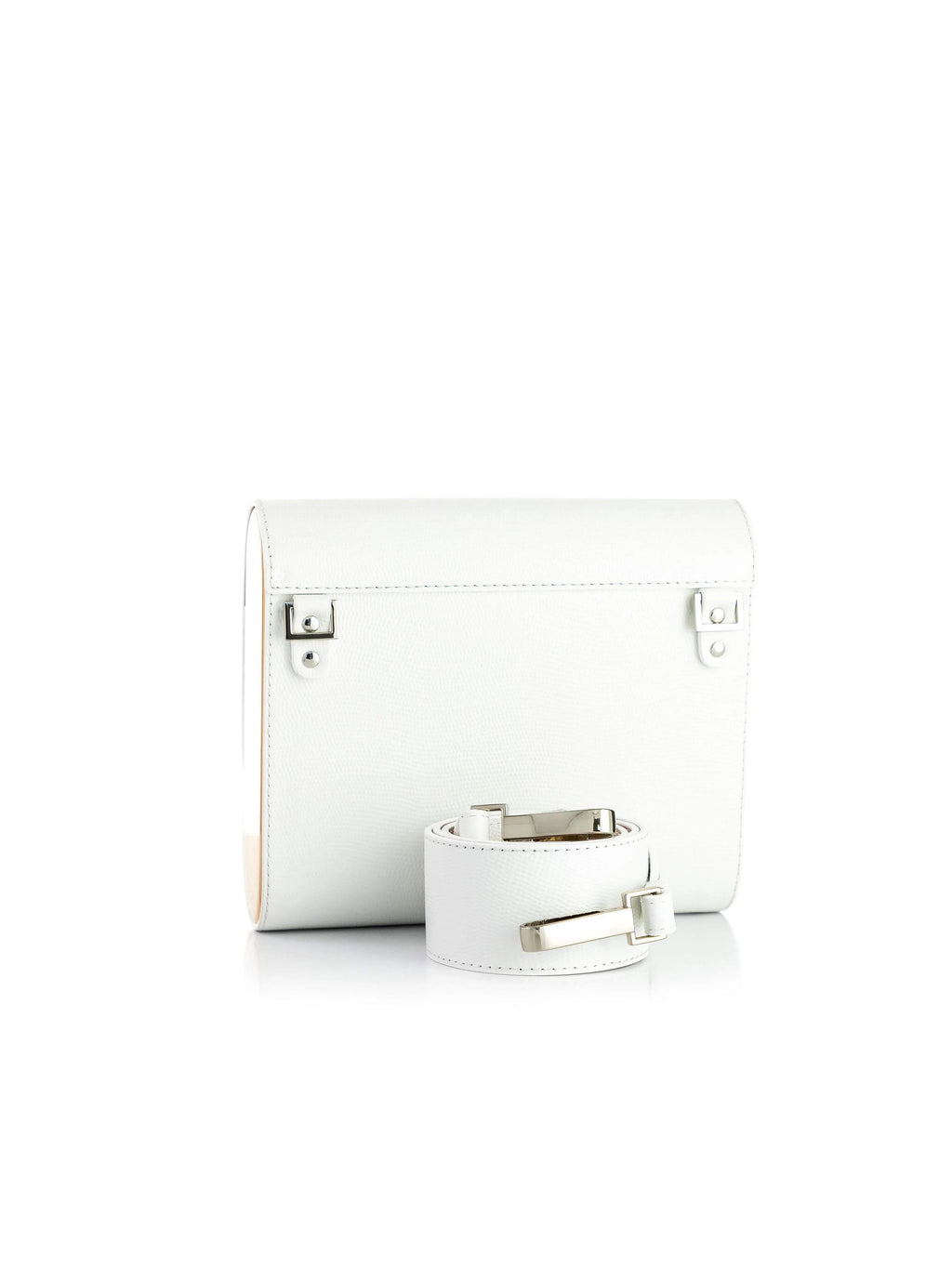 Blizzard White Saffiano