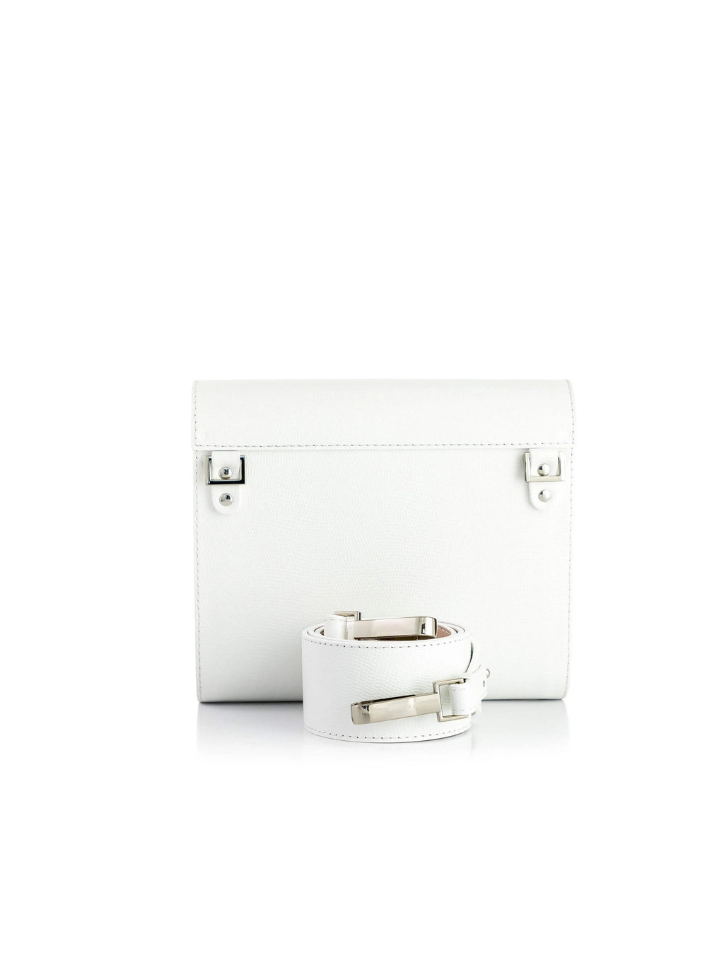 Blizzard White Saffiano
