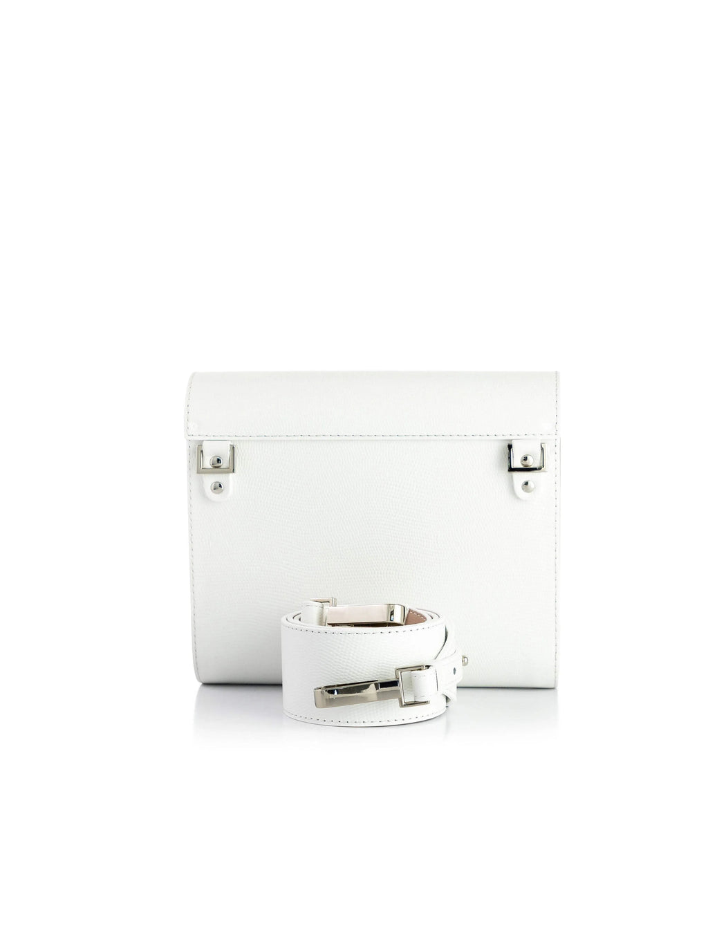 Blizzard White Saffiano