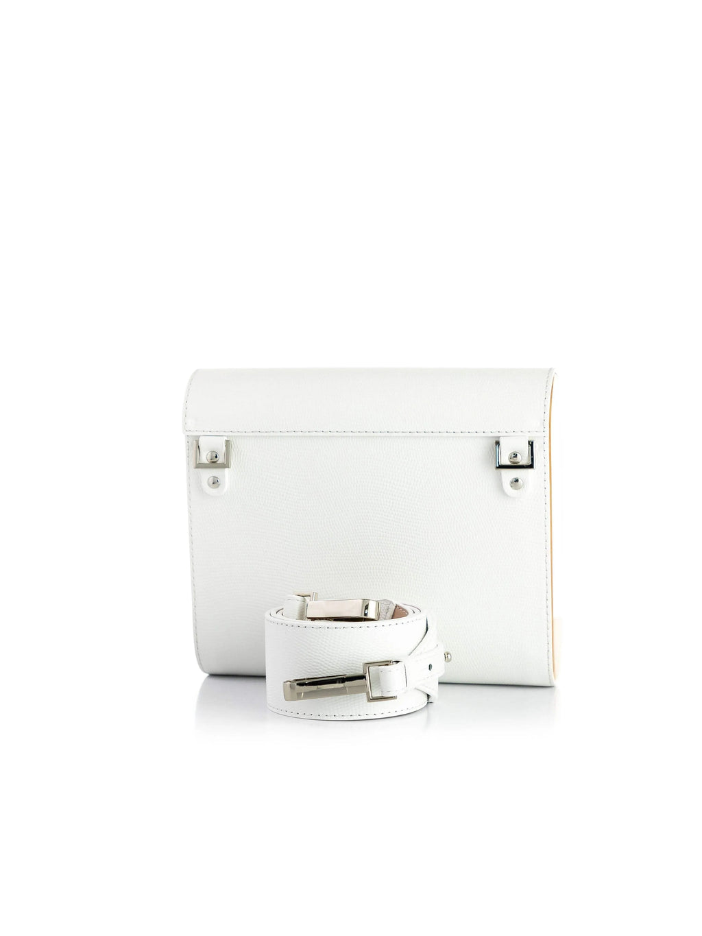 Blizzard White Saffiano