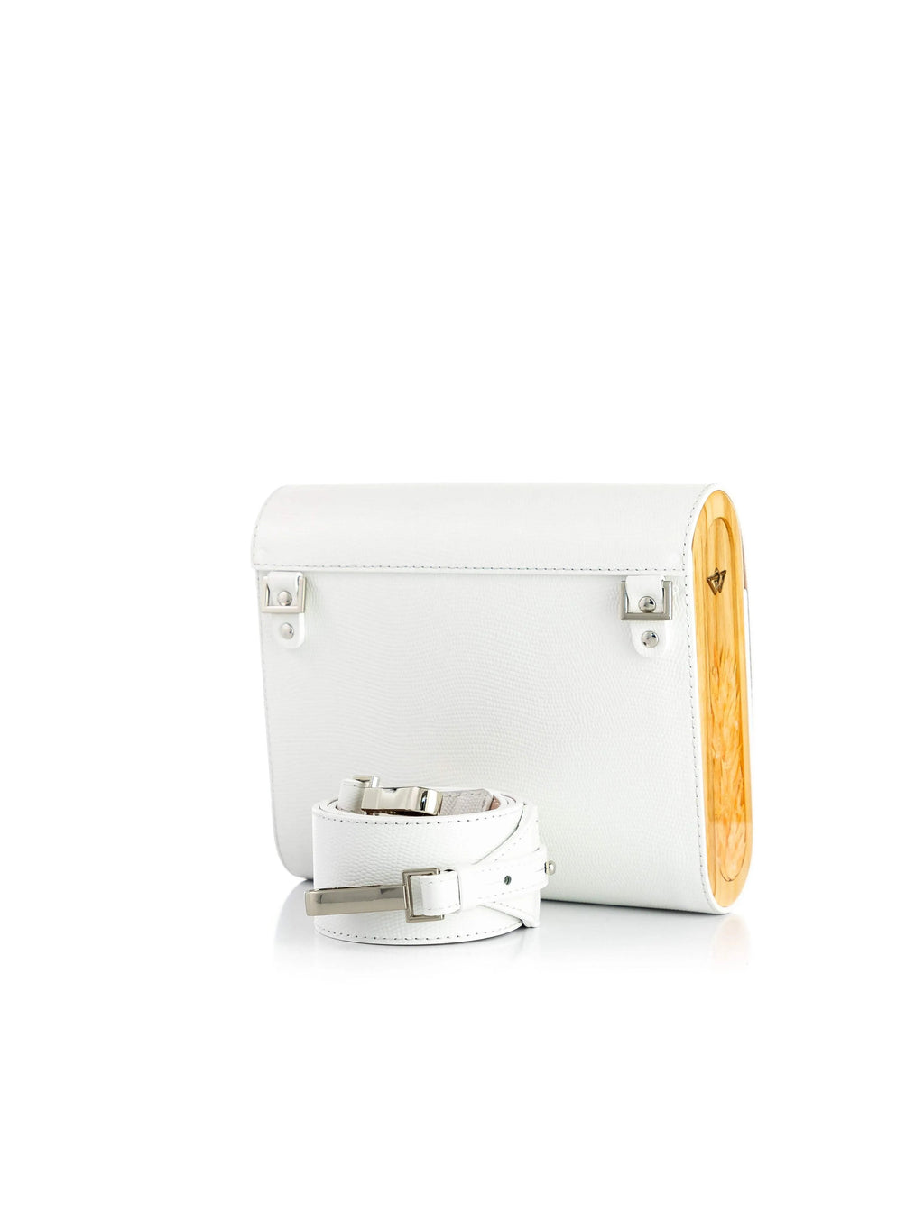 Blizzard White Saffiano