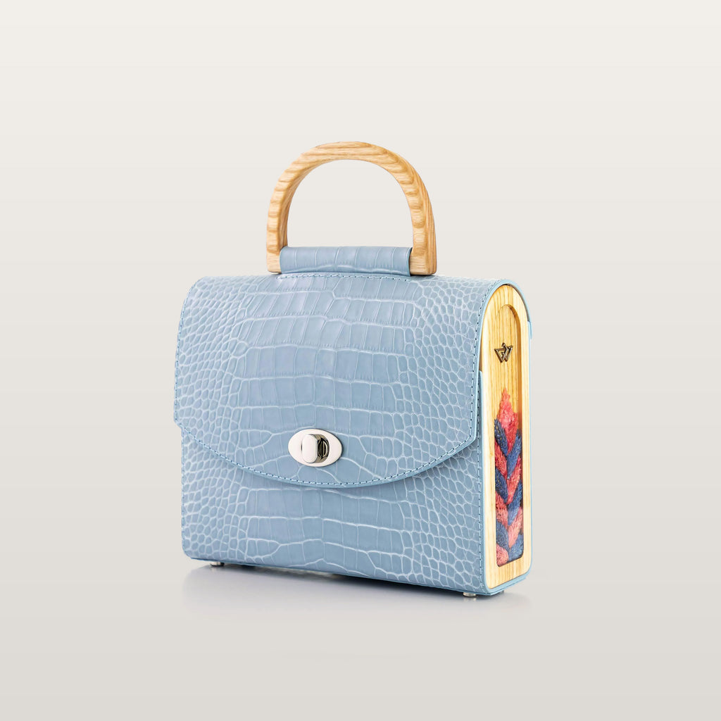 Aurora Blue Croco