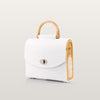 AURORA WHITE SAFFIANO