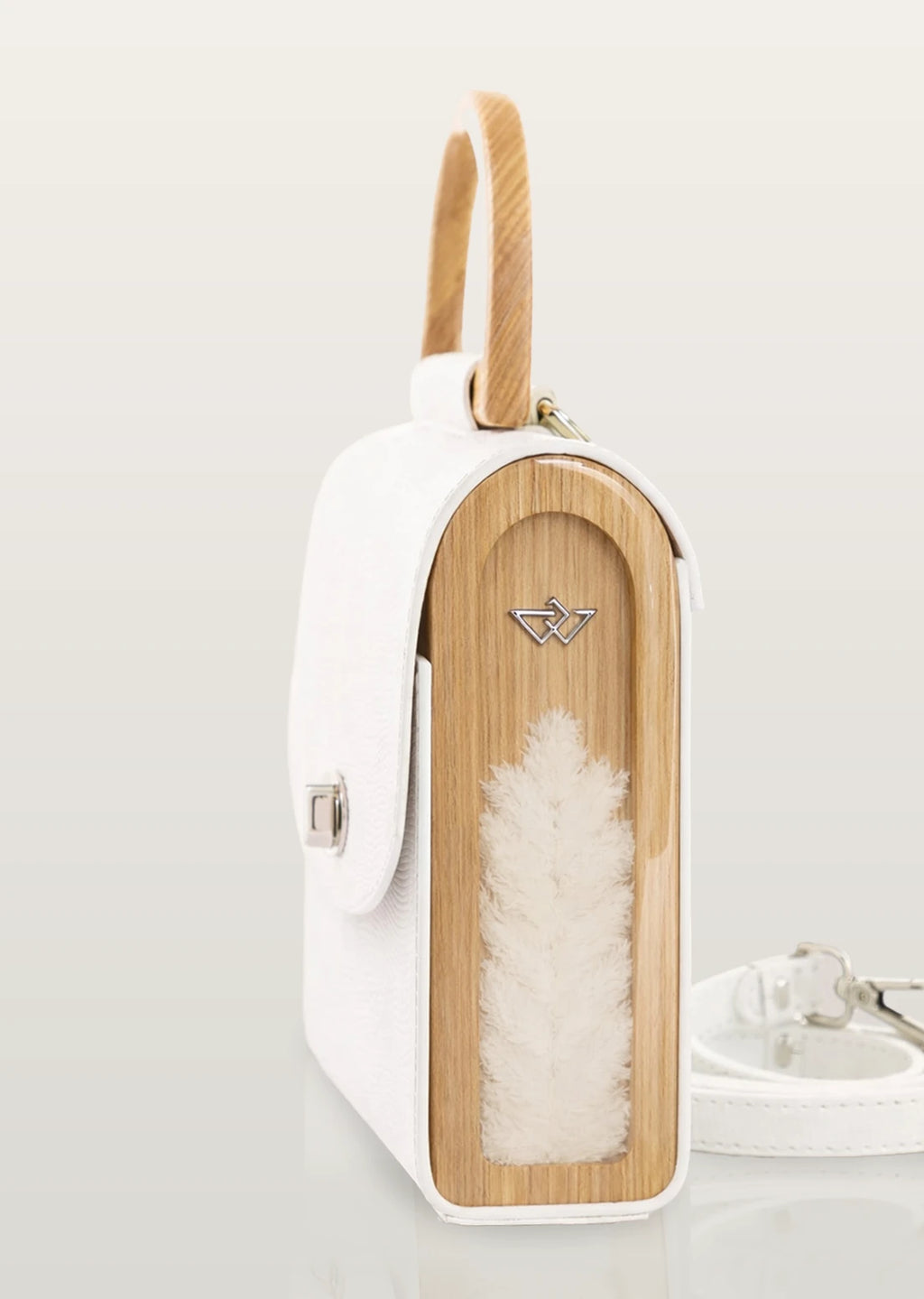 AURORA WHITE SAFFIANO
