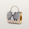 BLACKWOOD Fjord Indian Tiger Python – Python Leather & Wood Bag – Luxury Worldwide Shipping