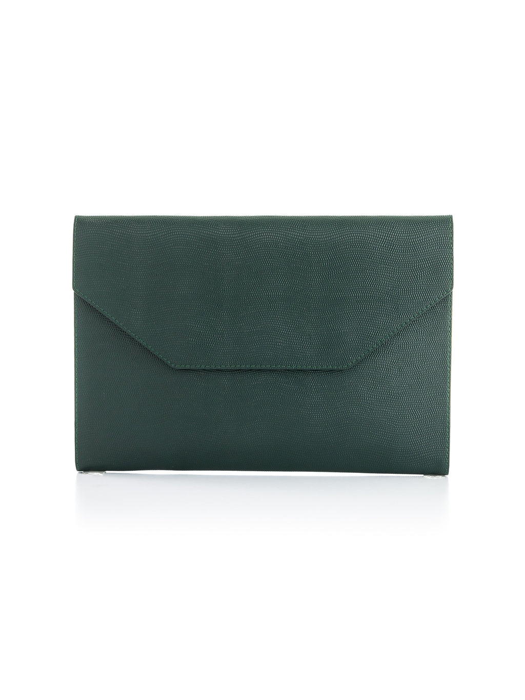 MacBook Case Green Saffiano
