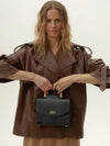 AURORA BLACK SAFFIANO