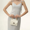 Aurora Mini White Saffiano