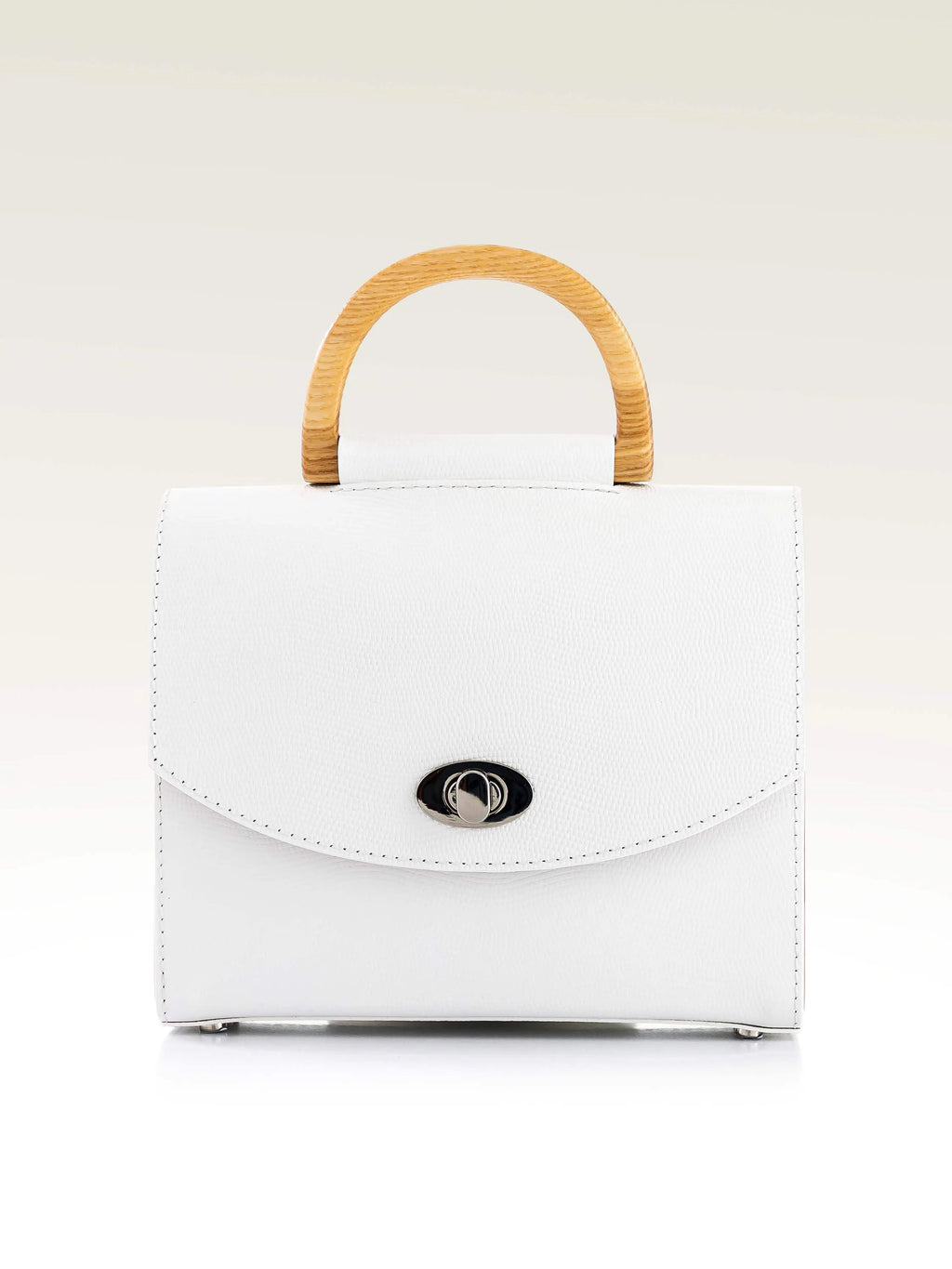 AURORA WHITE SAFFIANO