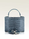 Fjord Blue Graphite Croco