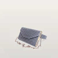 Essence Phone Bag Blue Graphite Croco